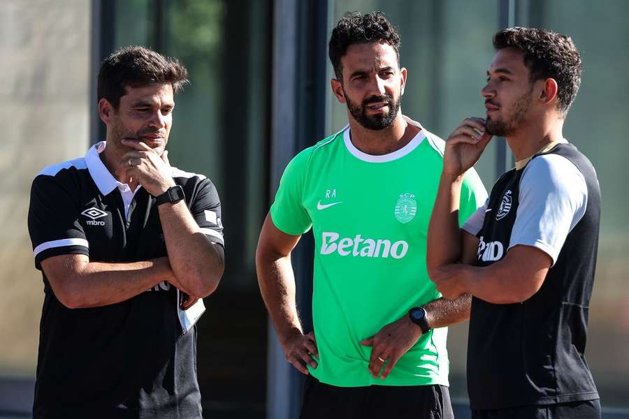 Pedro Gonçalves não foi utilizado no segundo jogo do dia