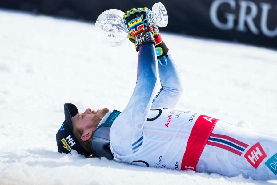Atle Lie McGrath krönte seine Saison mit dem Gewinn des Slalom-Weltcups