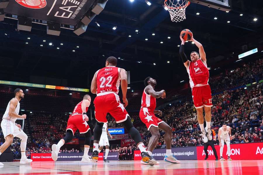 Eurolega: EA7 Milano continua a vincere, battuta Asvel Villeurbanne di Pozzecco 84-61