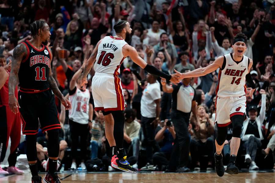 The Heat have made the play-offs