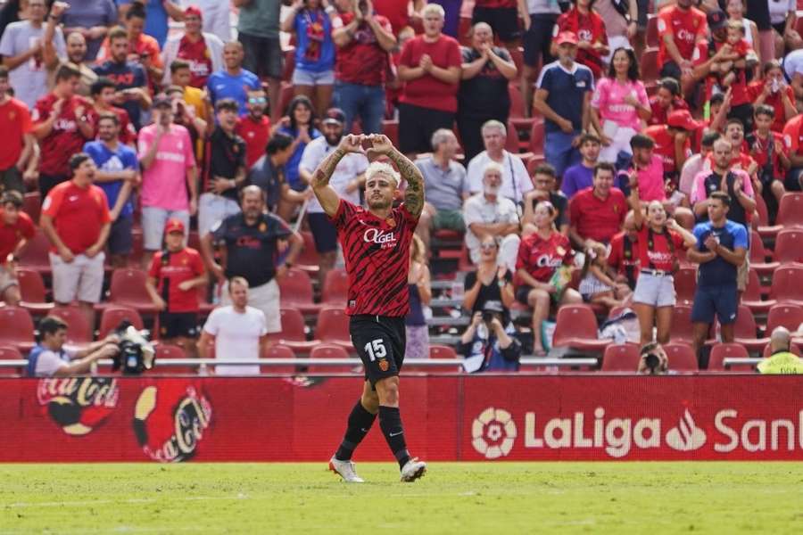 Pablo Maffeo was the hero for Mallorca