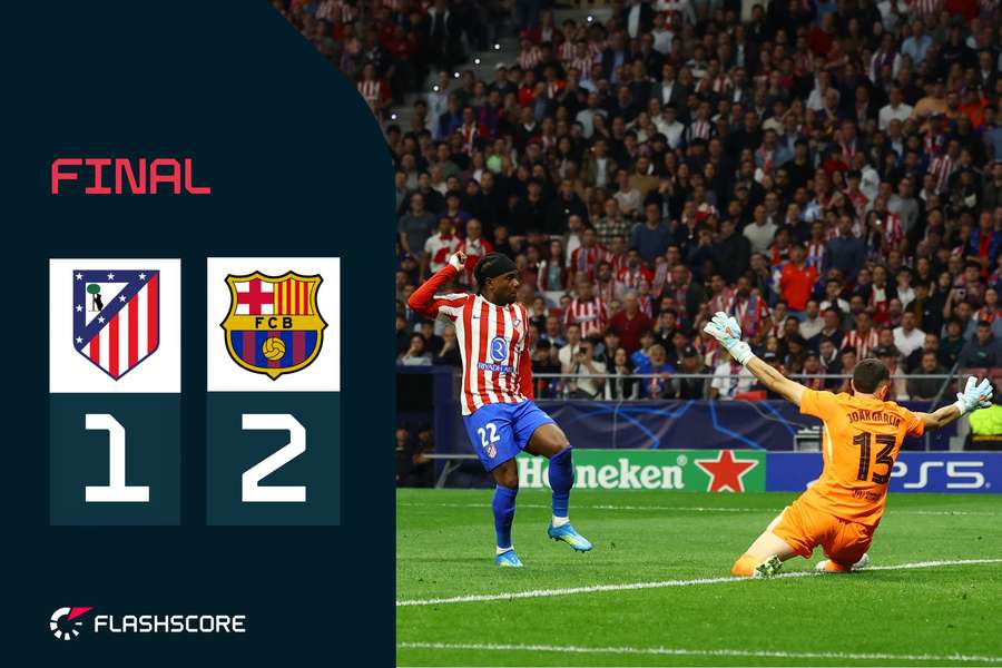 Sigue en directo el Atlético-Barça de Champions Sigue en directo el Atlético-Barça de Champions