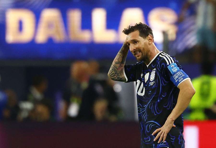 Die Fans in Dallas mussten lange auf Messi warten
