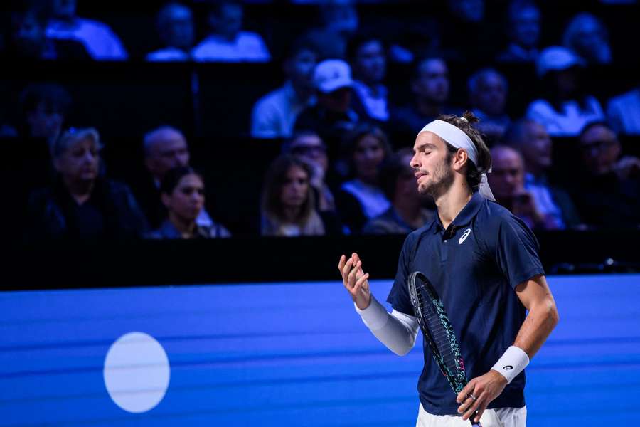 La delusione di Lorenzo Musetti La delusione di Lorenzo Musetti