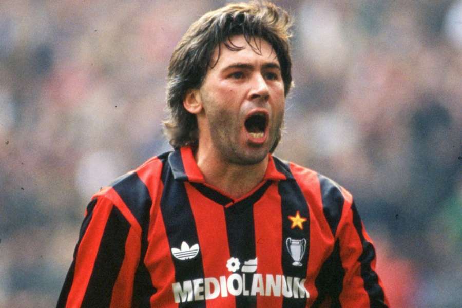 O italiano era meia dos bons, e fez história no Milan