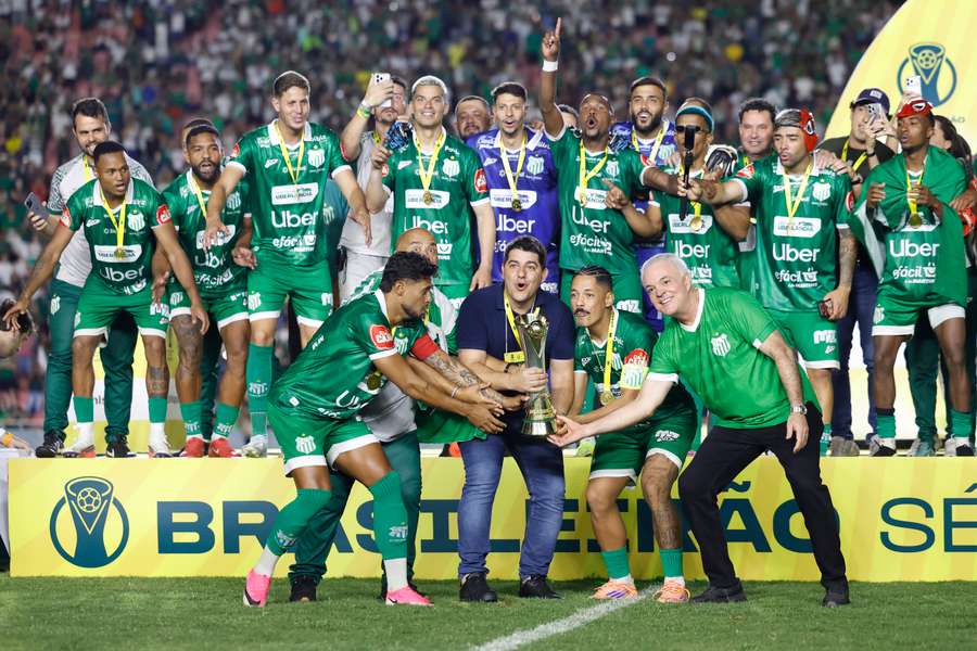 O Uberlândia venceu o título da Série D neste domingo (13) O Uberlândia venceu o título da Série D neste domingo (13)