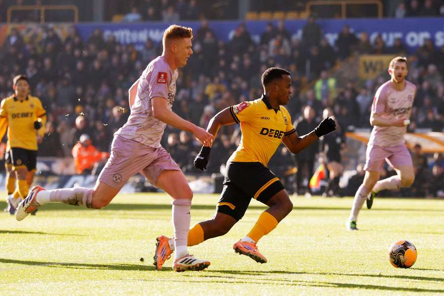 Jhon Arias, durante uno de sus últimos partidos en la Premier