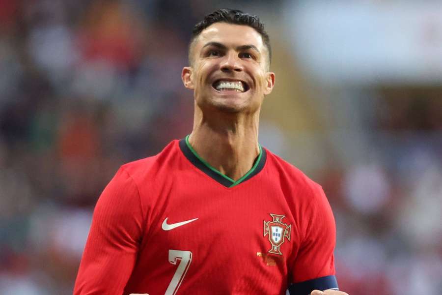 Cristiano Ronaldo freut sich über seine Tore.