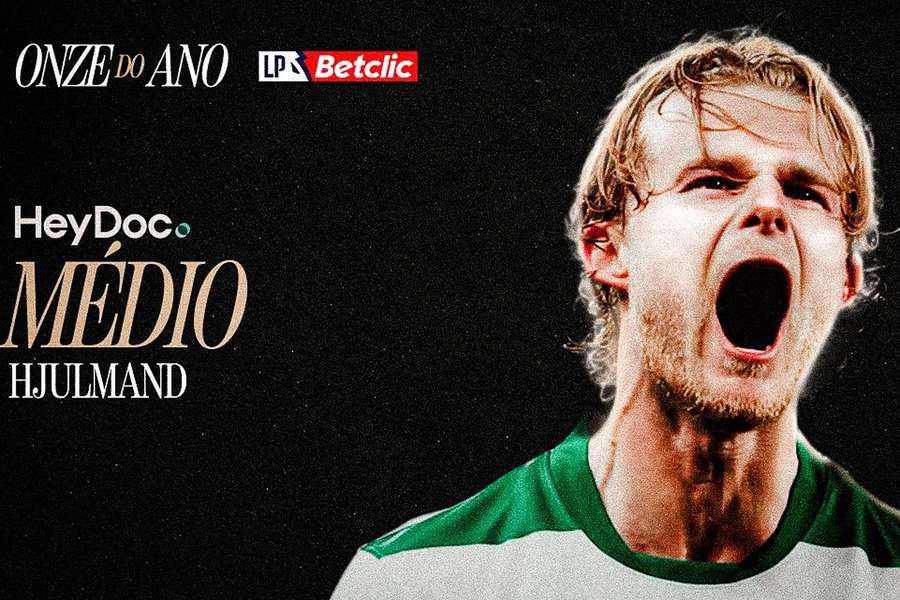 Liga Portugal: Morten Hjulmand (Sporting) volta a ser eleito para o onze do ano