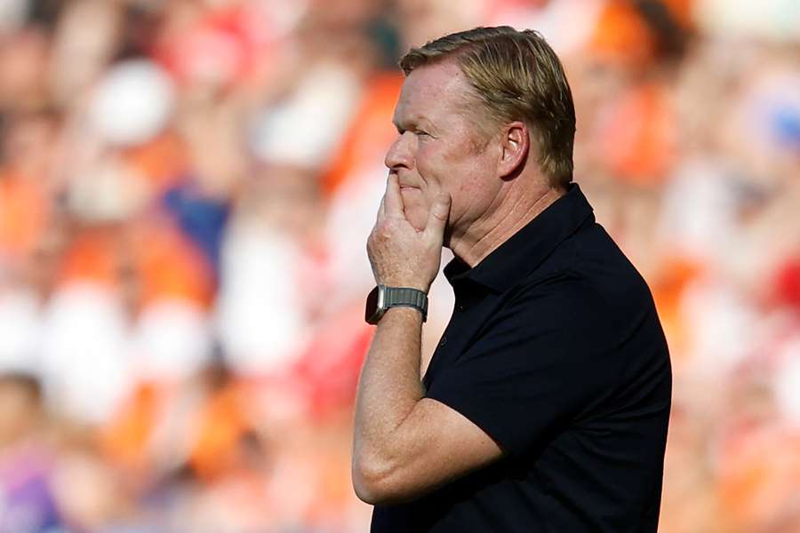 Bondscoach Ronald Koeman.