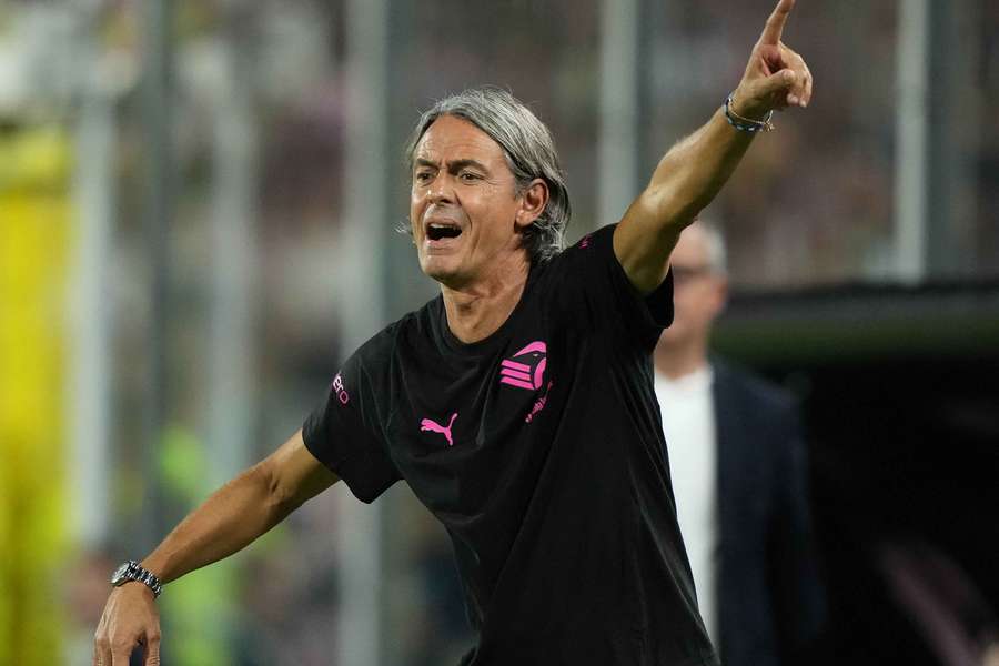 Filippo Inzaghi, tecnico del Palermo Filippo Inzaghi, tecnico del Palermo