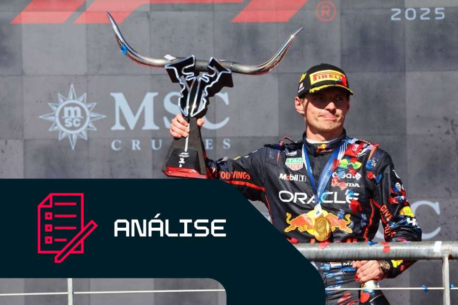 Max Verstappen está na perseguição