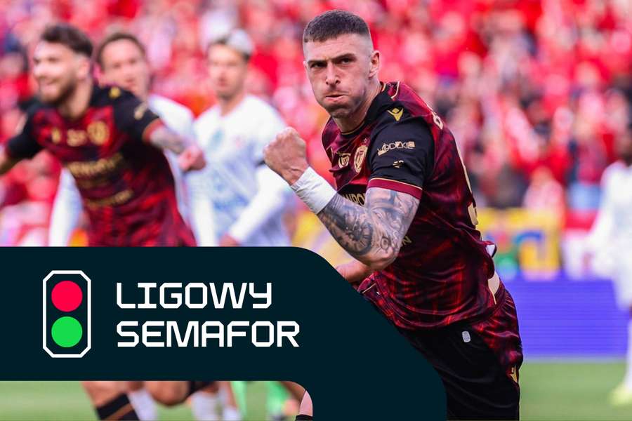 Sebastian Bergier strzelił w tym sezonie 12 bramek w Ekstraklasie – więcej niż jakikolwiek inny zawodnik Widzewa.

