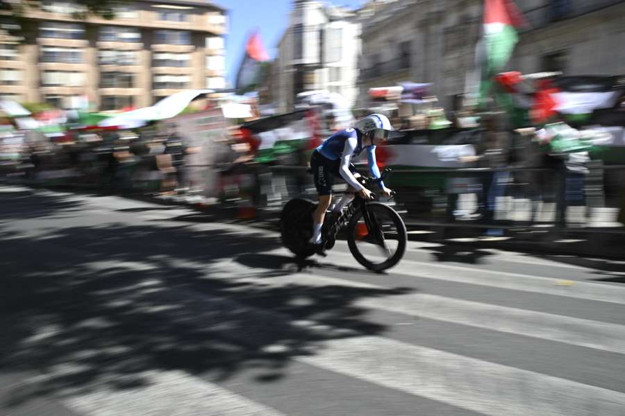 Jake Stewart del team Israel Premier Tech