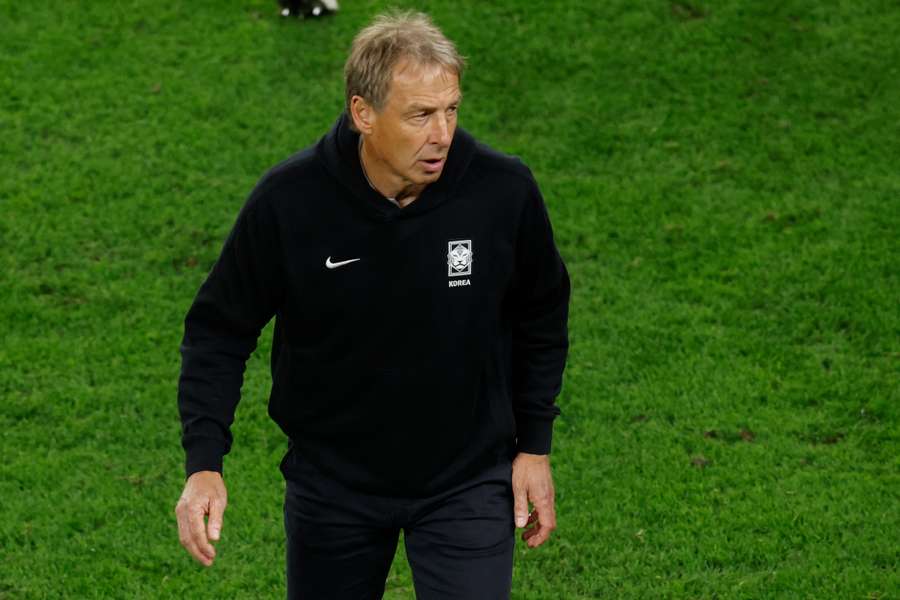 Jurgen Klinsmann, selecionador da Coreia do Sul