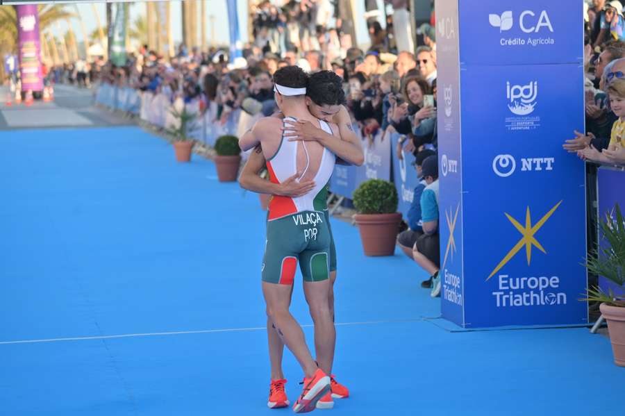 Vasco Vilaça com João Nuno Batista Vasco Vilaça com João Nuno Batista