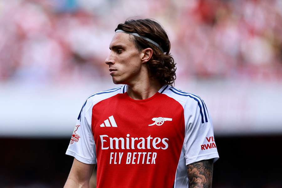 New Arsenal defender Riccardo Calafiori