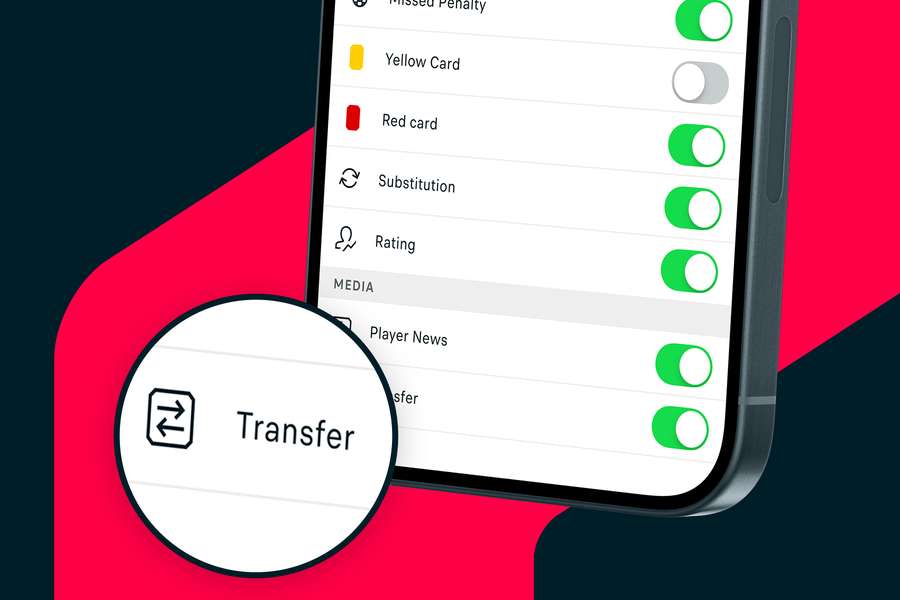 How to turn on transfer notifications?