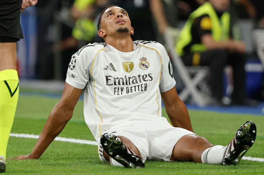 Trent Alexander-Arnold musste gegen Marseille früh ausgewechselt werden.