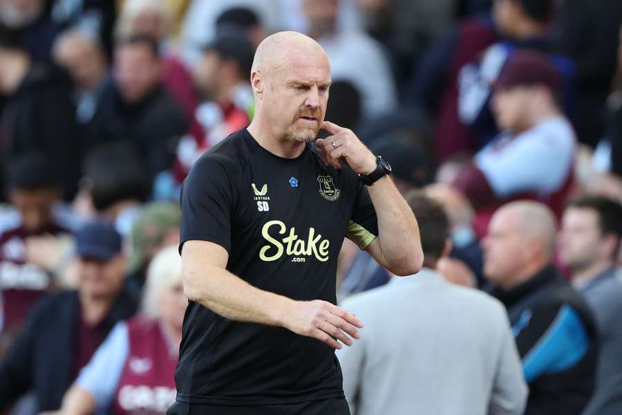 Sean Dyche beleeft geen beste start van het nieuwe seizoen