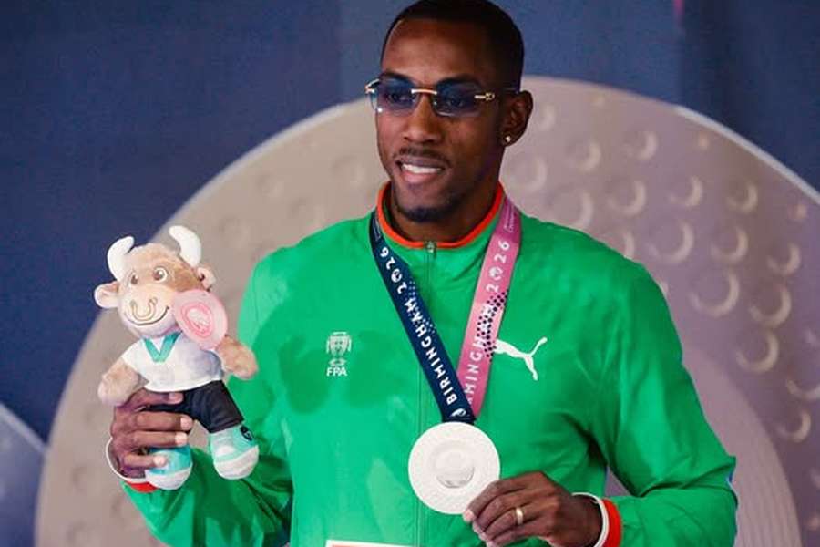 Pedro Pichardo medalha de prata do triplo salto