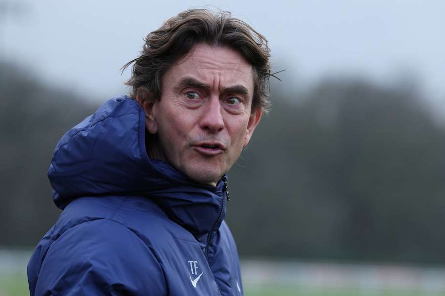 Thomas Frank is under pressure at Tottenham