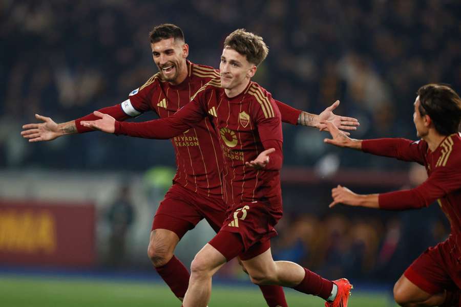 A Roma venceu o clássico da capital italiana