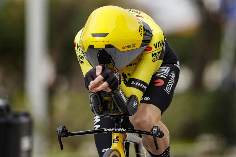 Jonas Vingegaard was een van de gewonden bij de val in de Ronde van het Baskenland