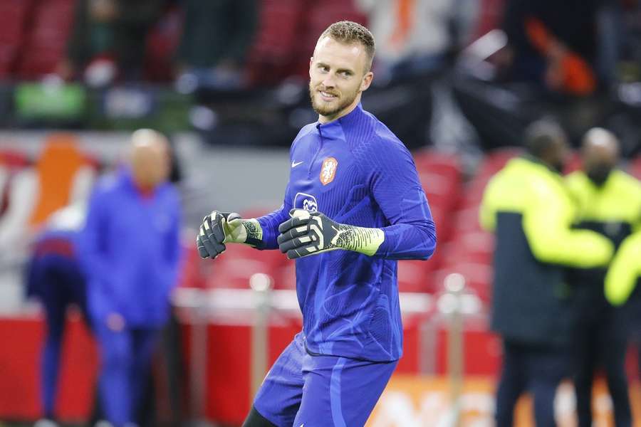 Mark Flekken gaat tegen Griekenland zijn vijfde interland spelen