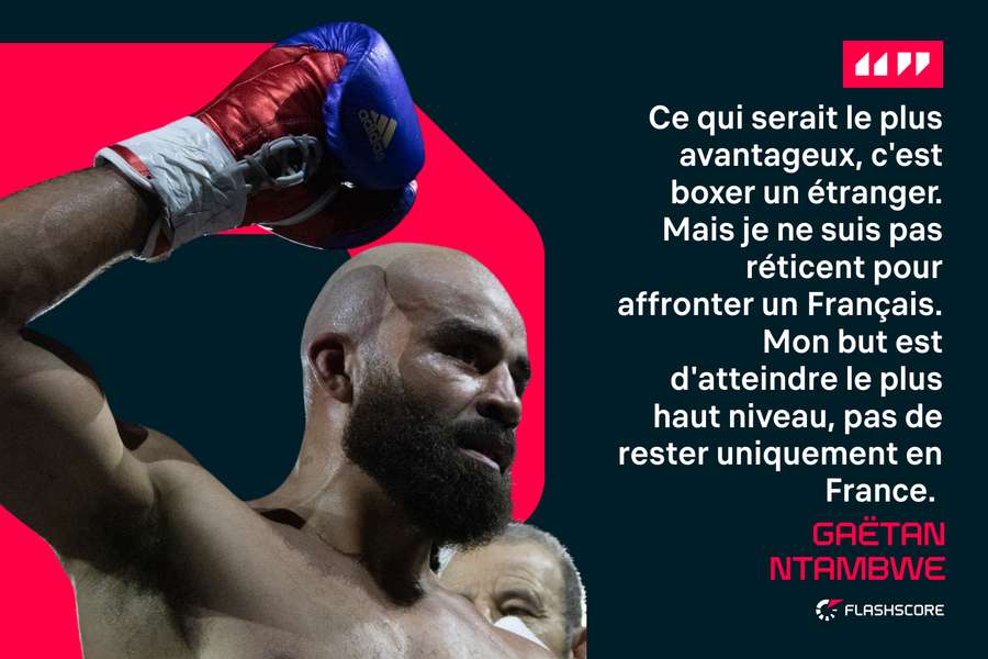 G. Ntambwe sur l'orientation de sa carrière