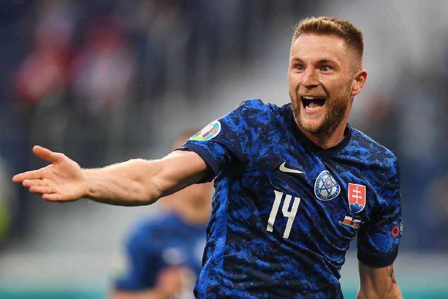 Milan Skriniar în preliminariile pentru EURO