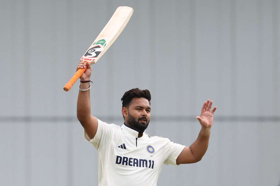 Rishabh Pant is on a streak of five consecutive 50+ Test scores against England. 