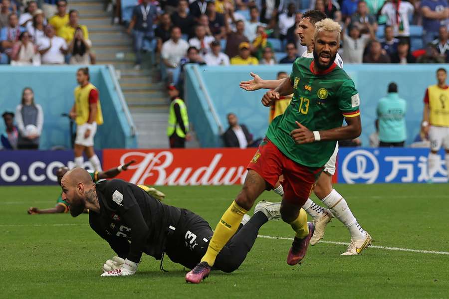 Choupo-Moting scores the leveler for Cameroon