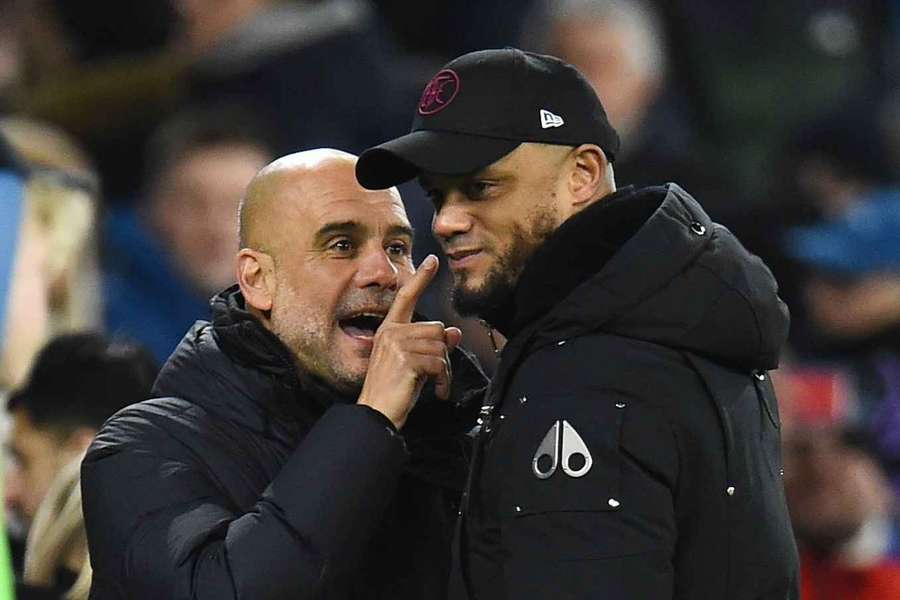 Guardiola und Kompany haben bereits bei Manchester City zusammengearbeitet. Guardiola und Kompany haben bereits bei Manchester City zusammengearbeitet.