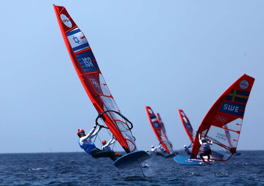 Sharon Kantor of Israel in action